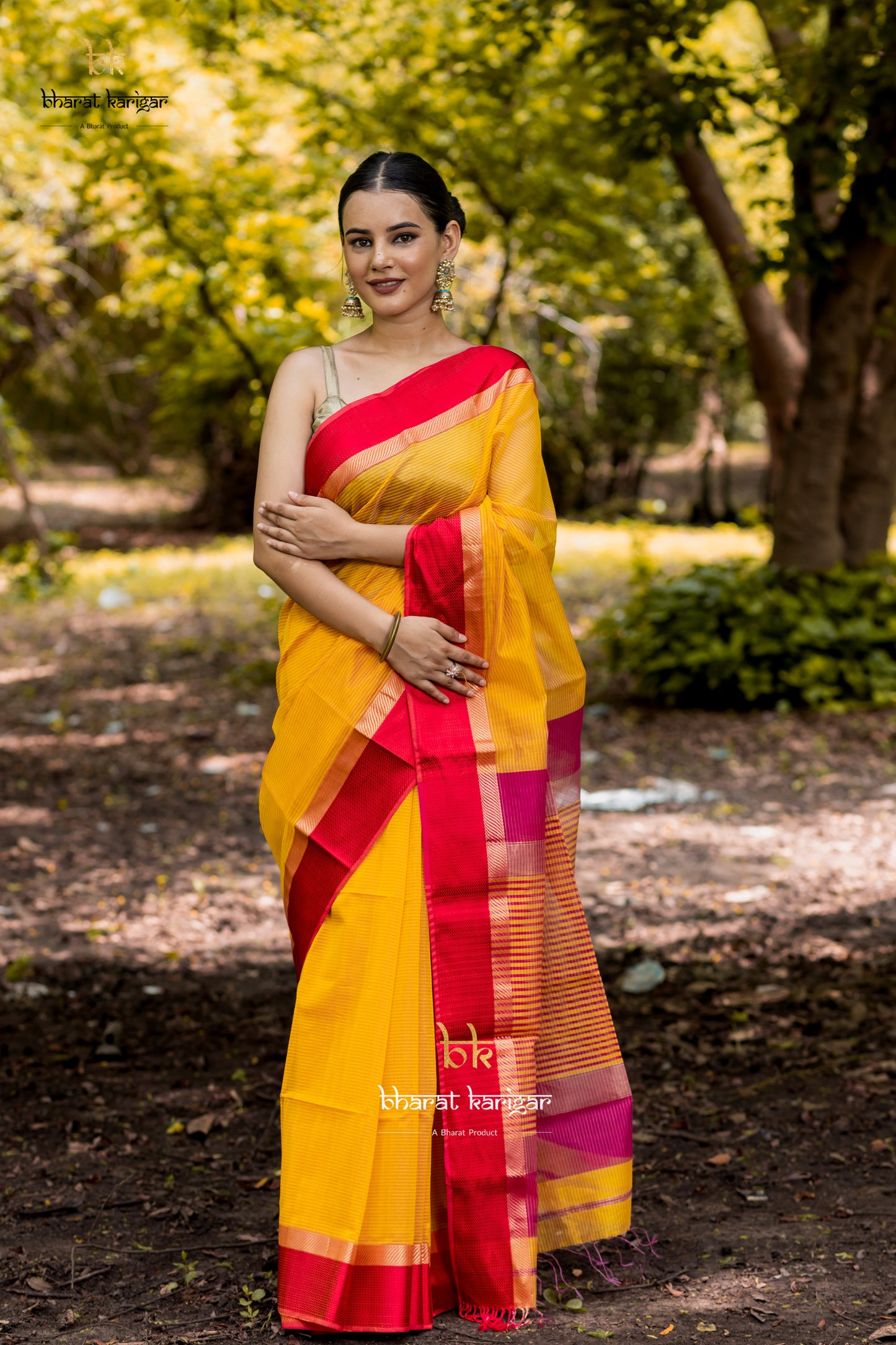 Maheshwari handloom Saree -Product code-THA025