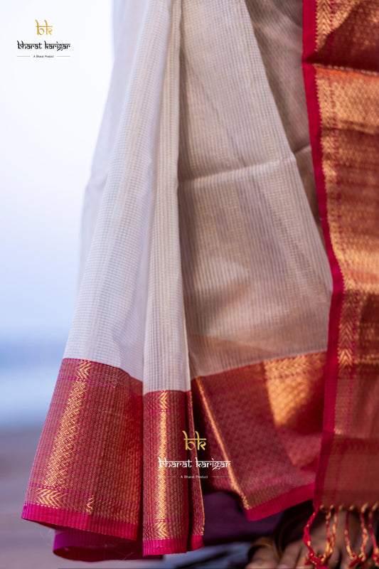 Banarasi mashru handloom Silk code-BYD085
