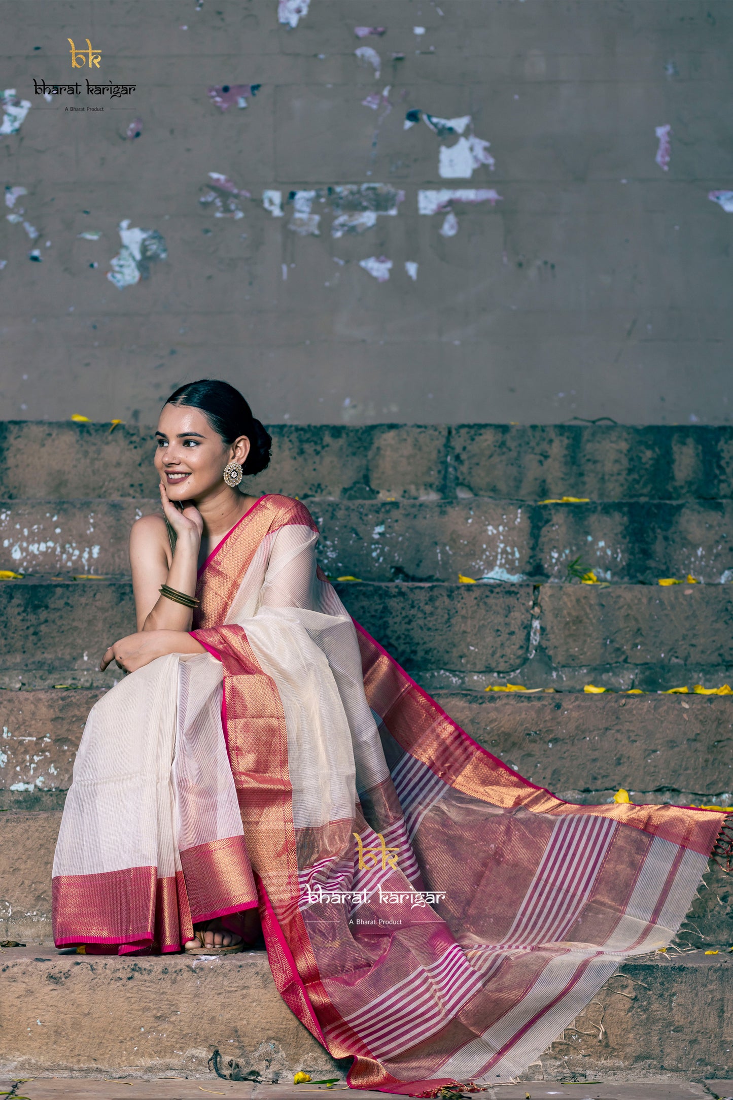 Banarasi mashru handloom Silk code-BYD085