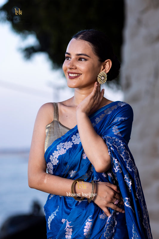 Banarasi mashru handloom Silk code-BYD079