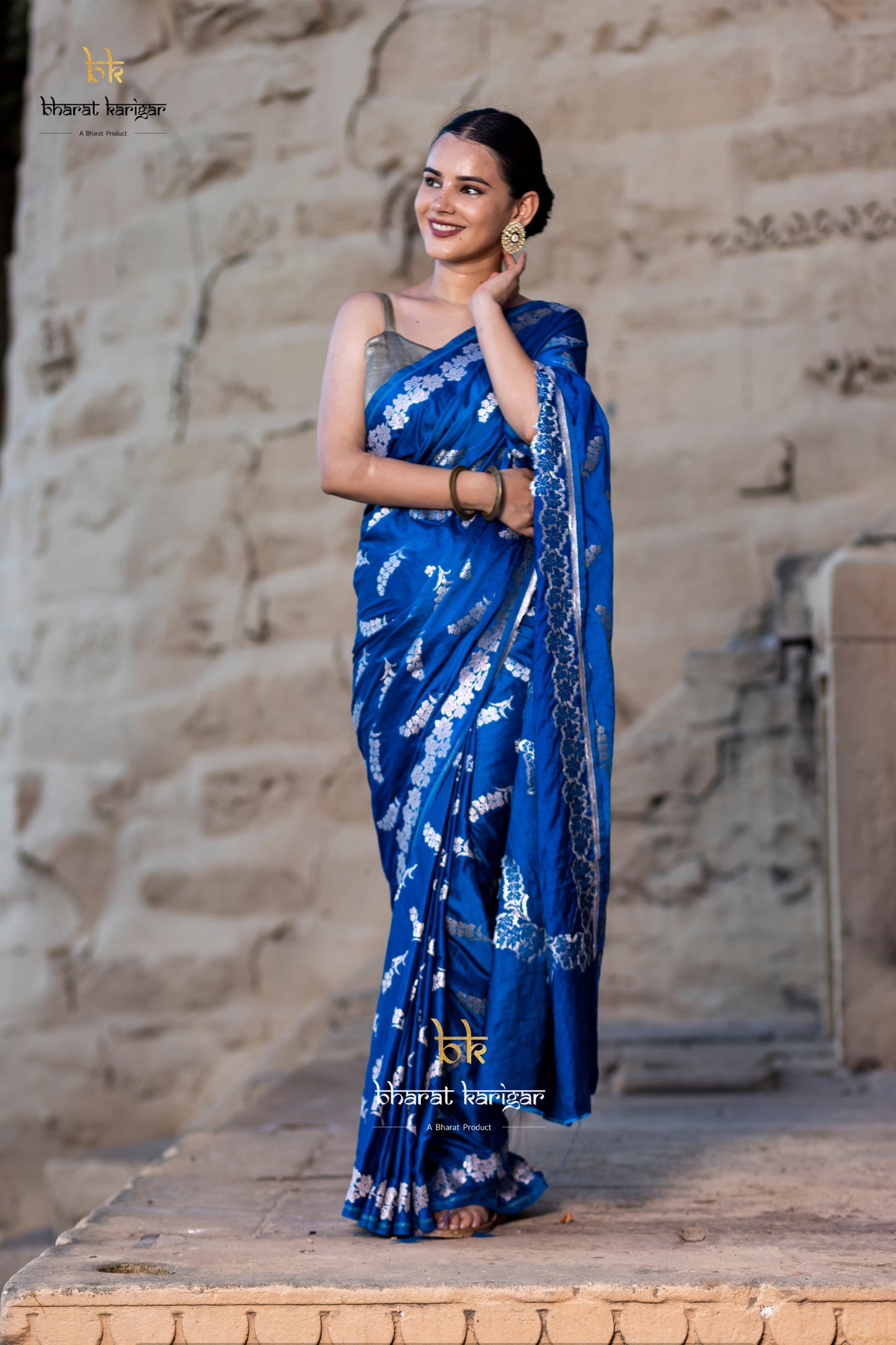 Banarasi mashru handloom Silk code-BYD078