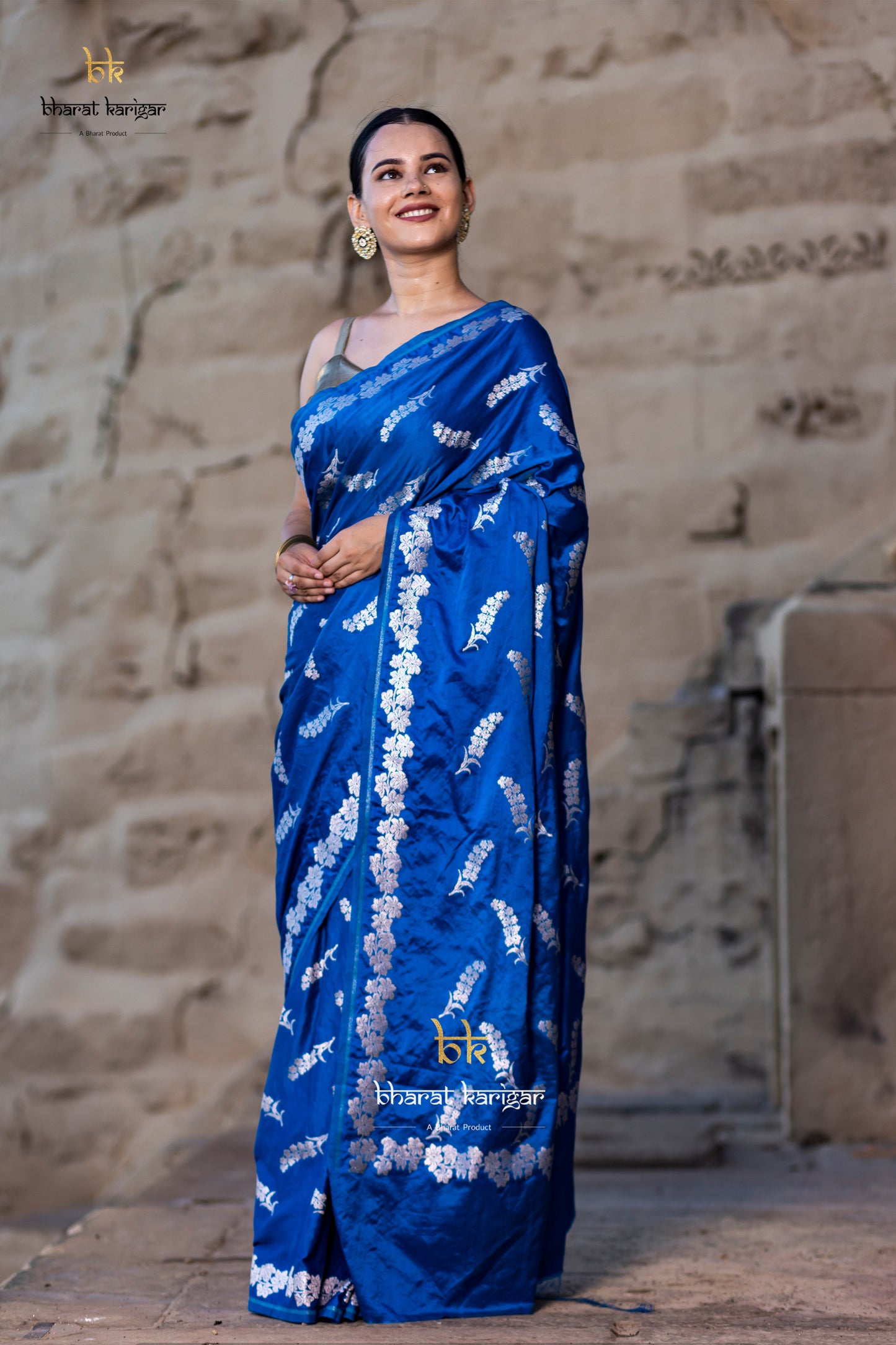 Banarasi mashru handloom Silk code-BYD078