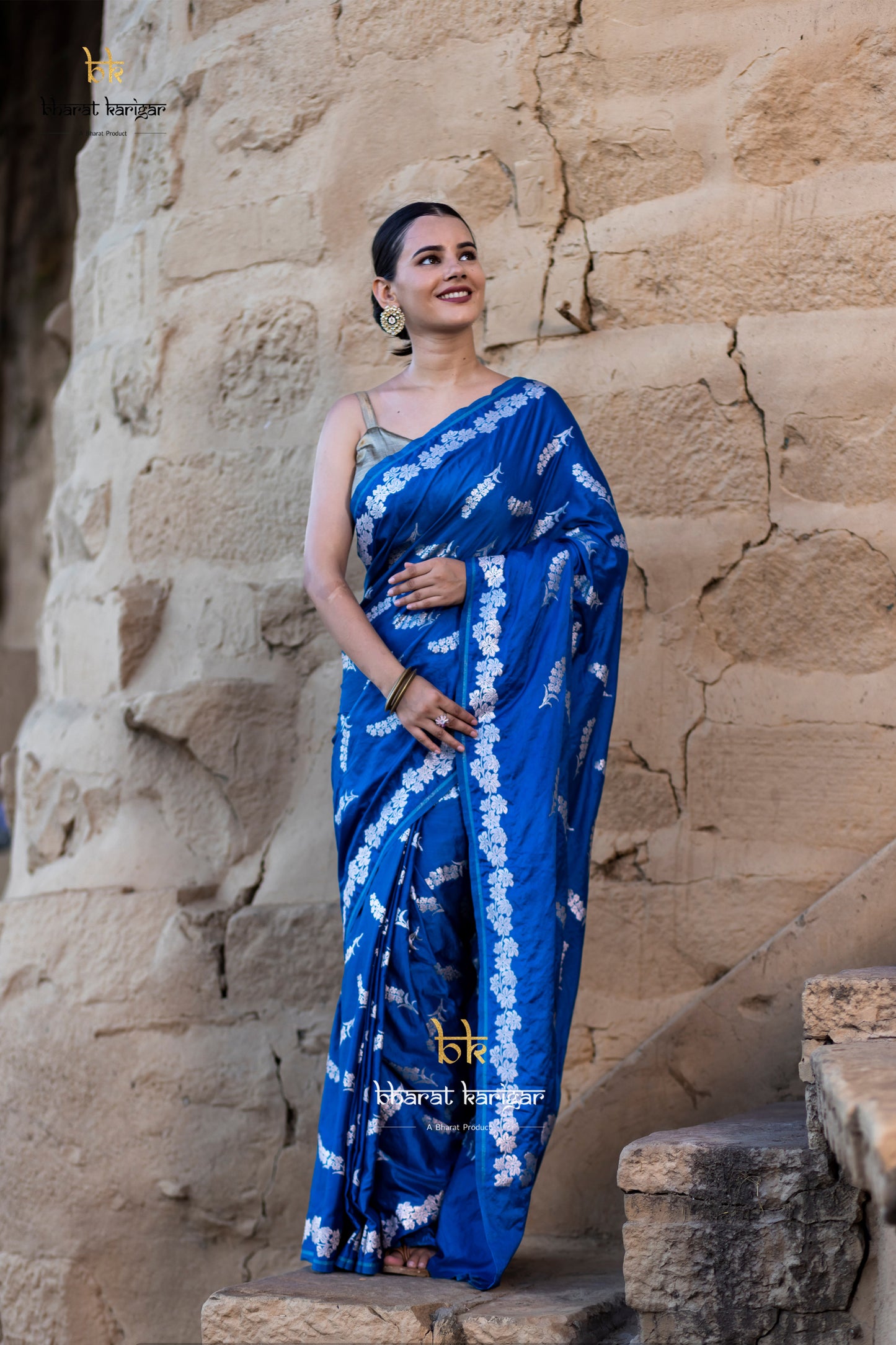 Banarasi mashru handloom Silk code-BYD078
