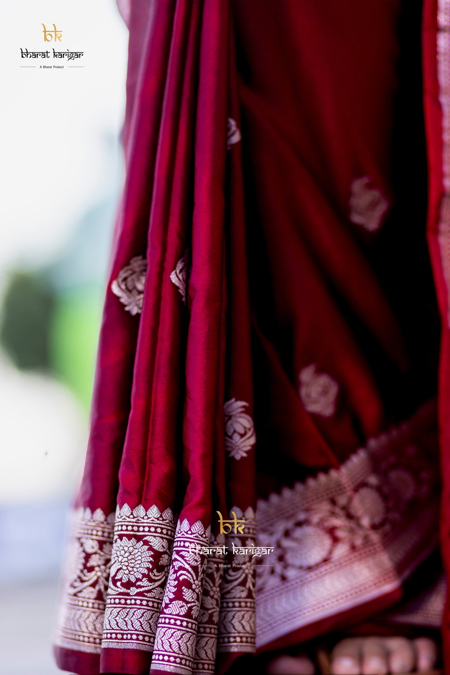 Banarasi mashru handloom Silk code-BYD077