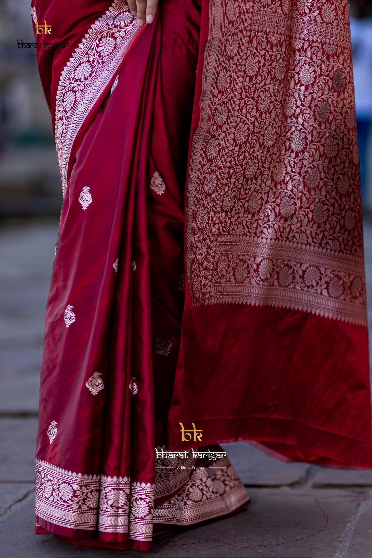 Banarasi mashru handloom Silk code-BYD077