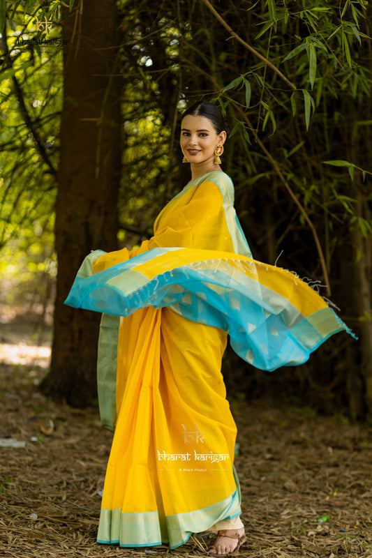 Maheshwari handloom Saree -Product code-THA027