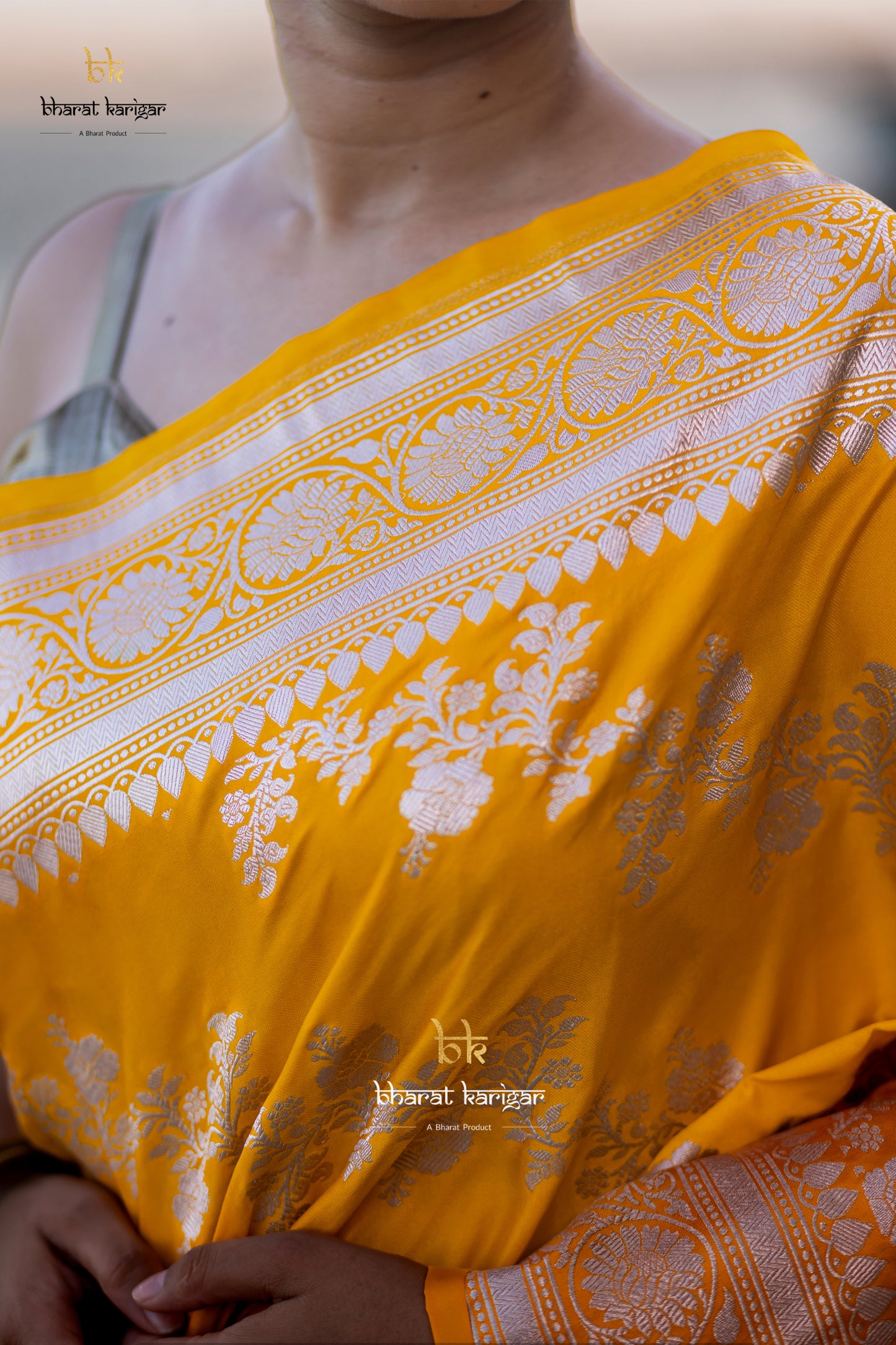 Banarasi mashru handloom Silk code-BYD075
