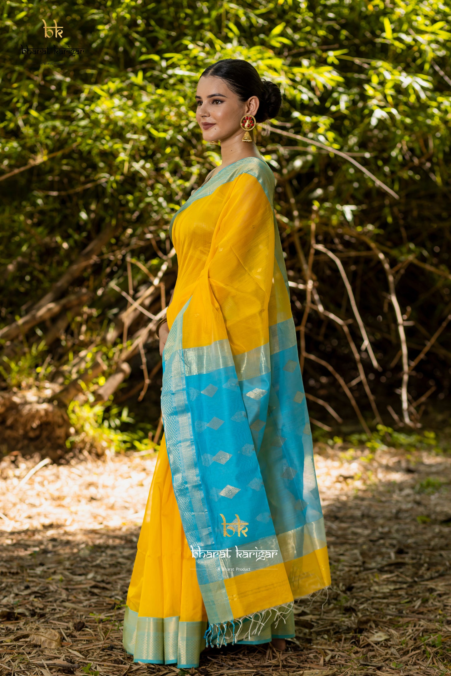 Maheshwari handloom Saree -Product code-THA027