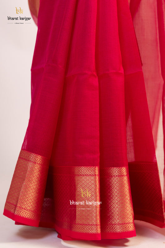 Maheshwari handloom Saree -Product code-THA017