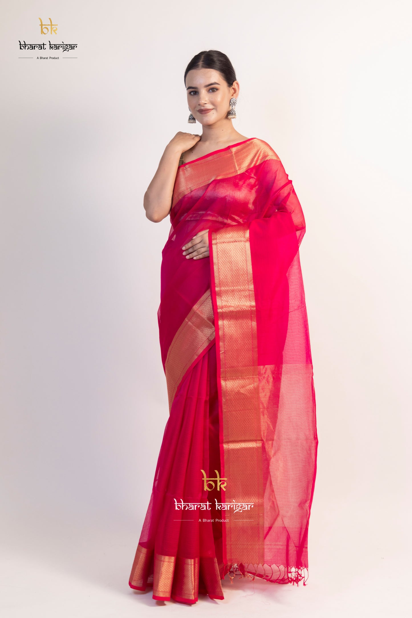 Maheshwari handloom Saree -Product code-THA017
