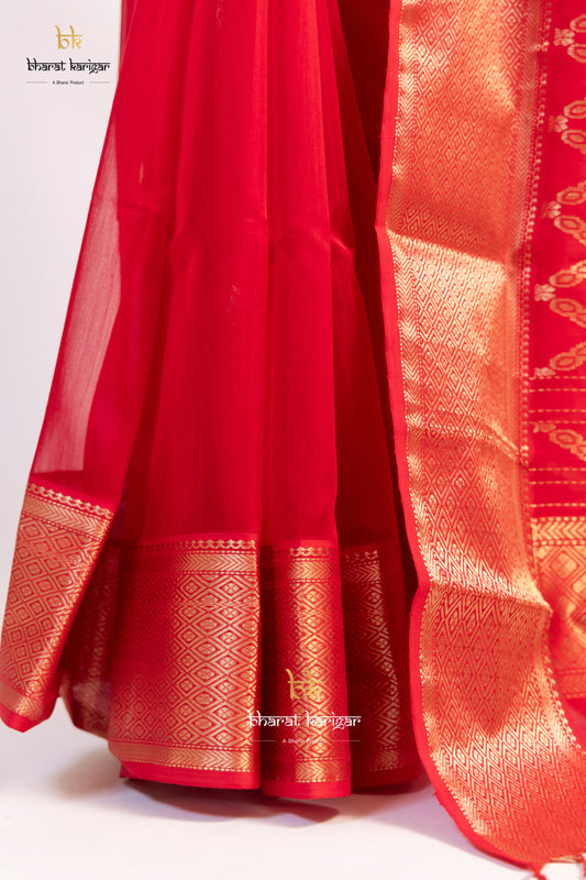 Maheshwari handloom Saree -Product code-THA016