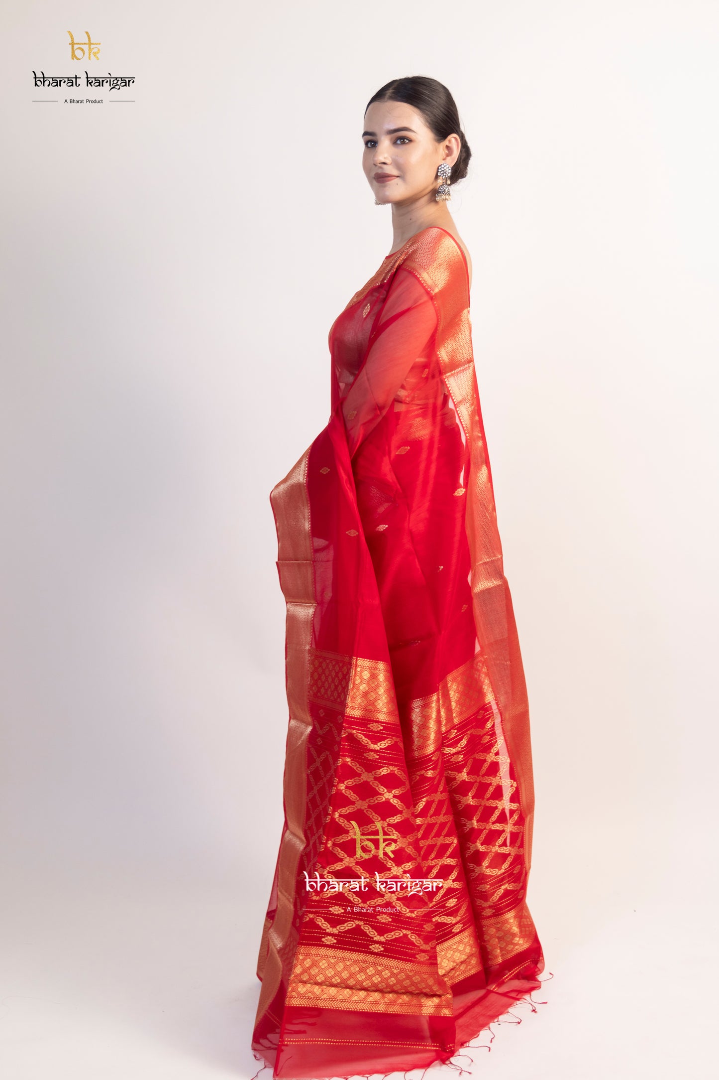 Maheshwari handloom Saree -Product code-THA016