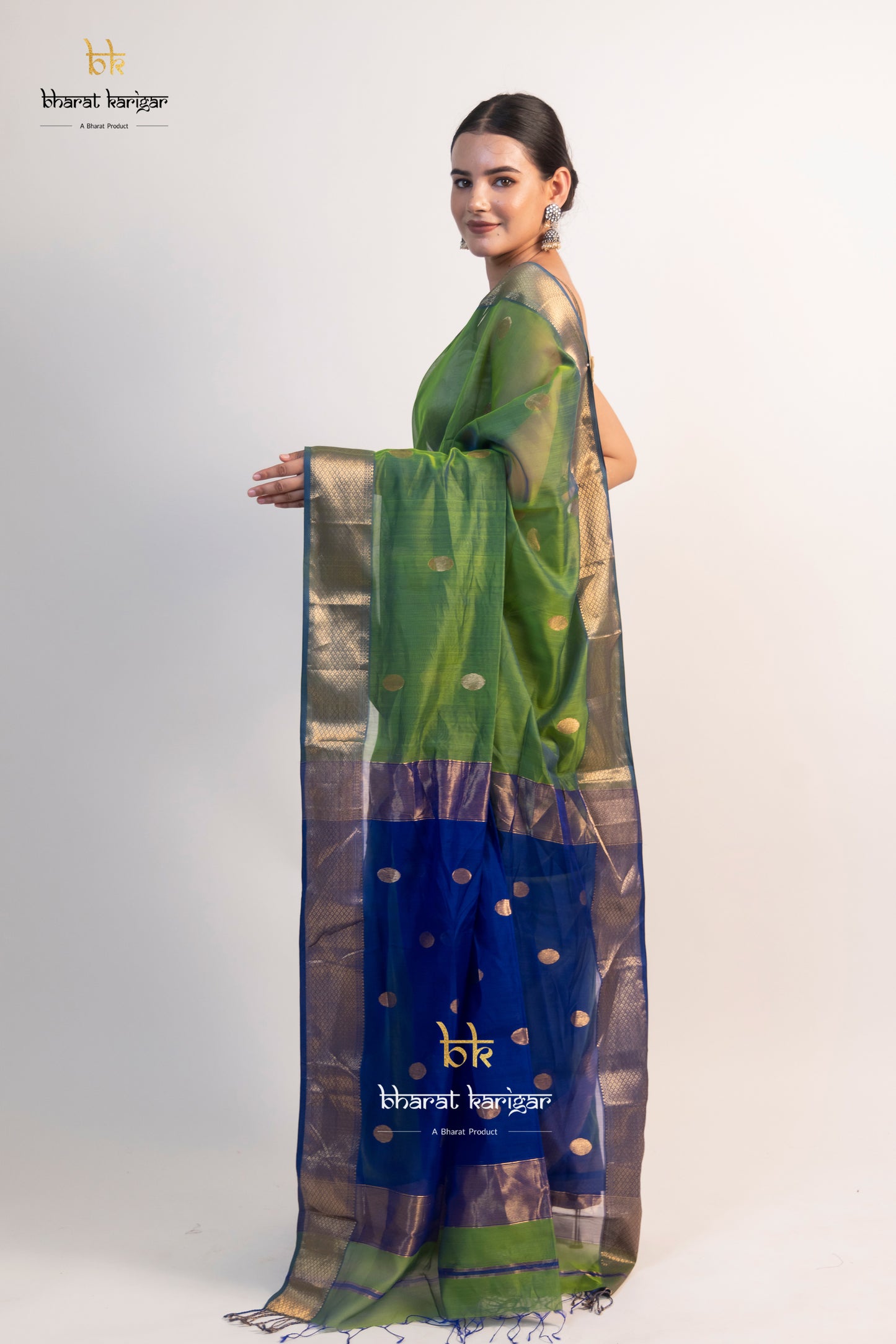 Maheshwari handloom Saree -Product code-THA012