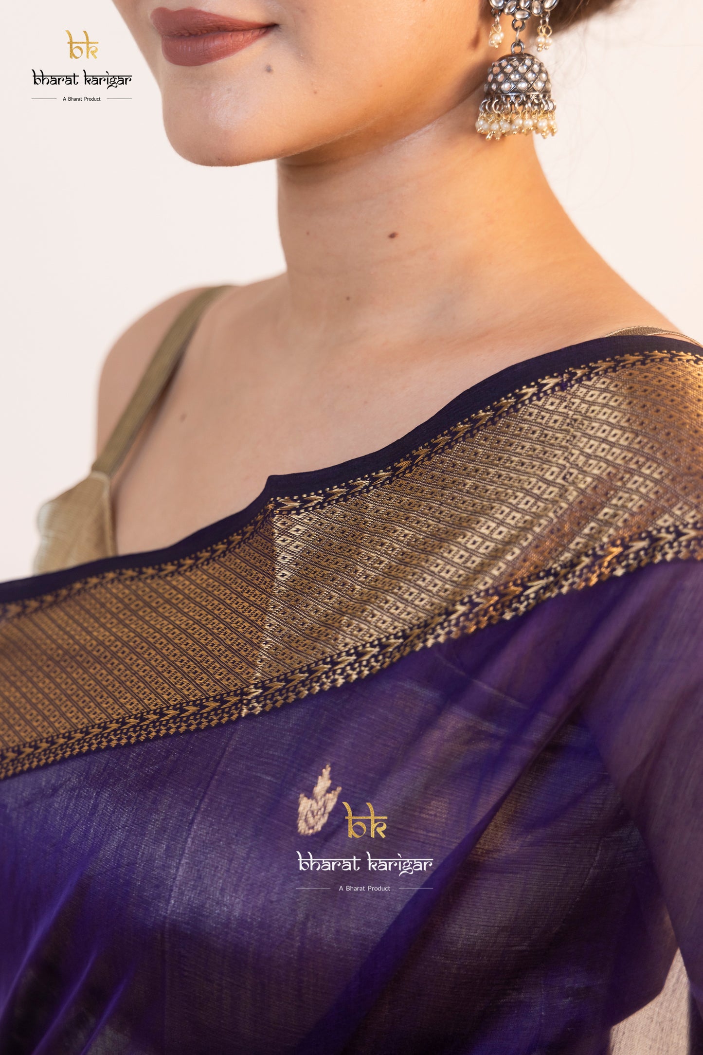 Maheshwari handloom Saree -Product code-THA011