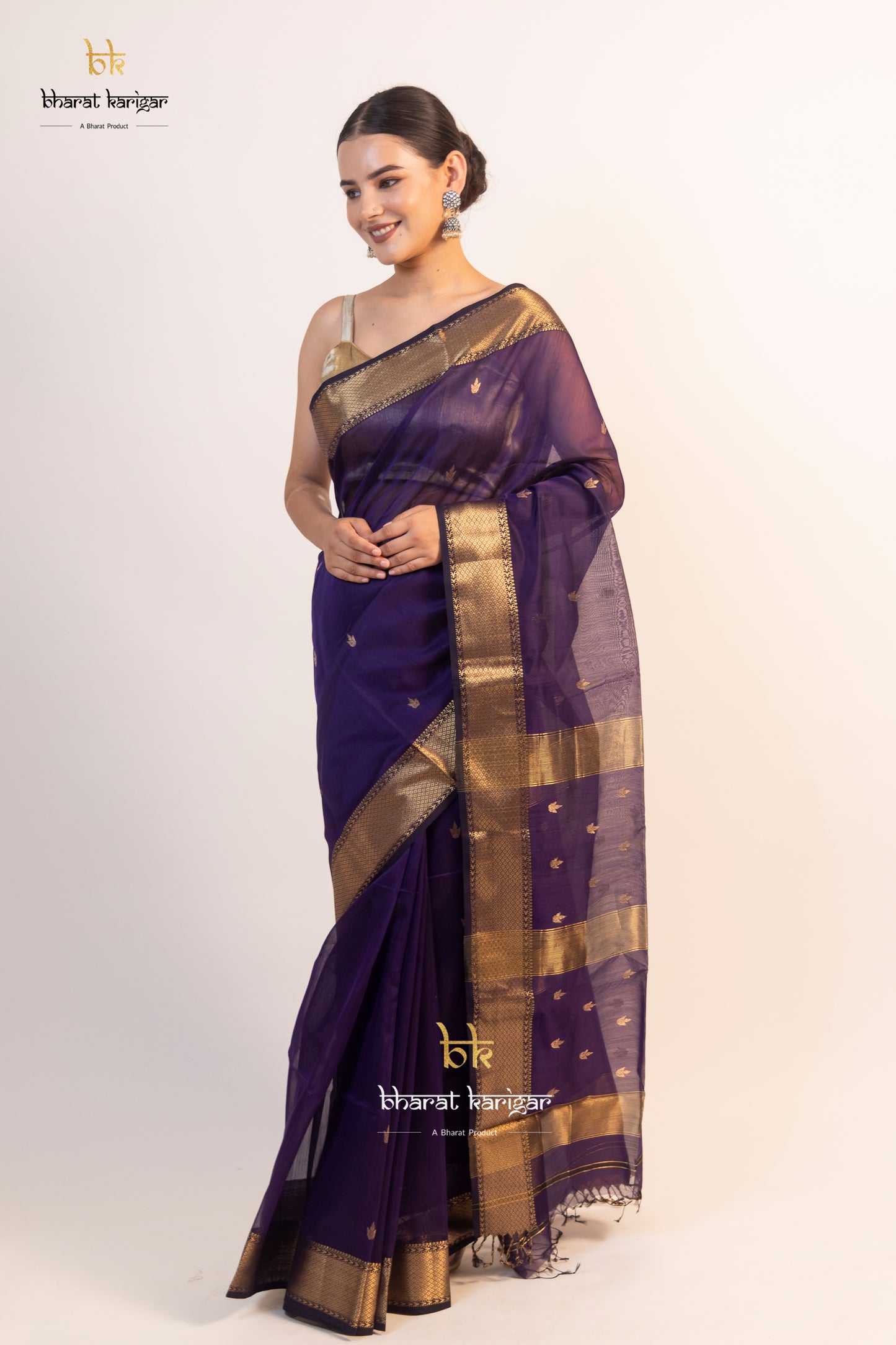 Maheshwari handloom Saree -Product code-THA011