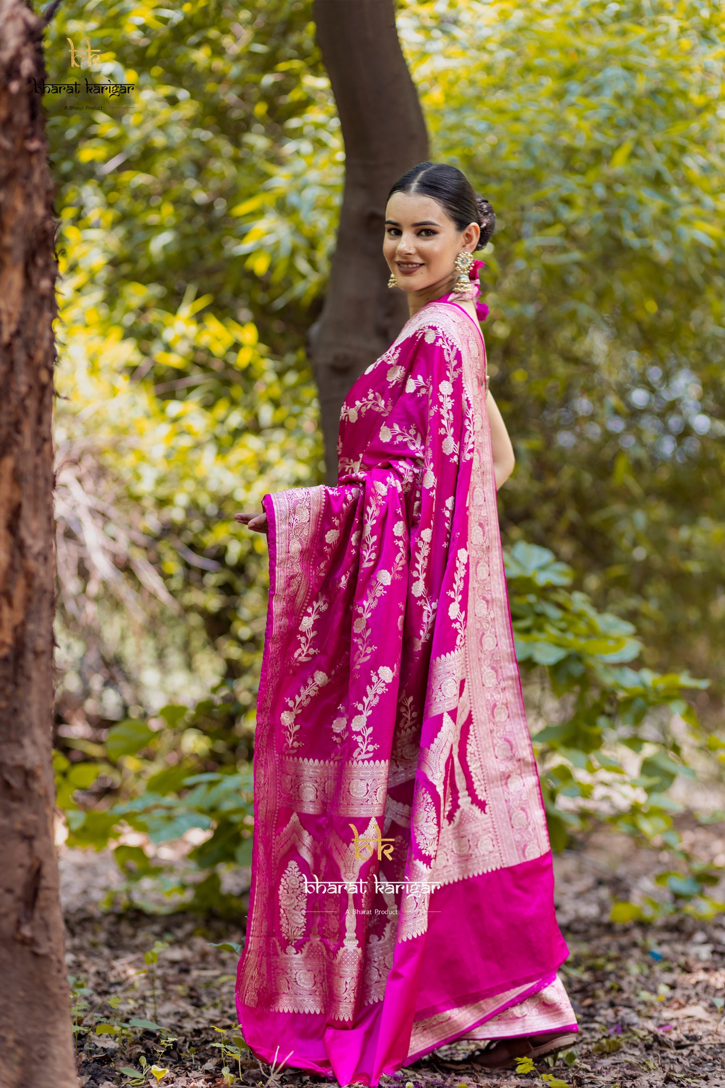 Banarasi mashru handloom Silk code-BYD083