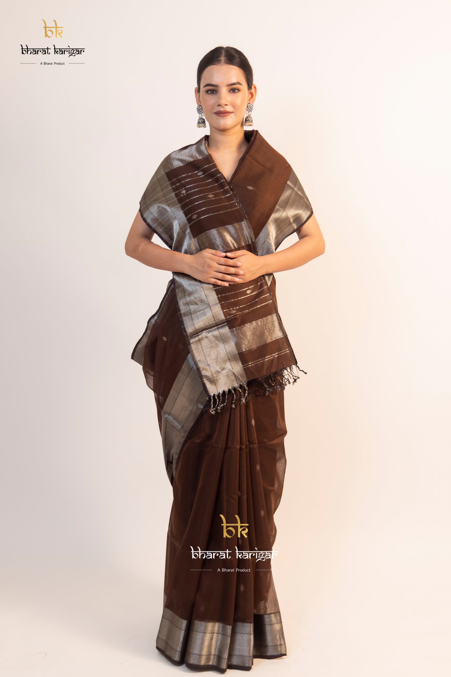 Maheshwari handloom Saree -Product code-THA010
