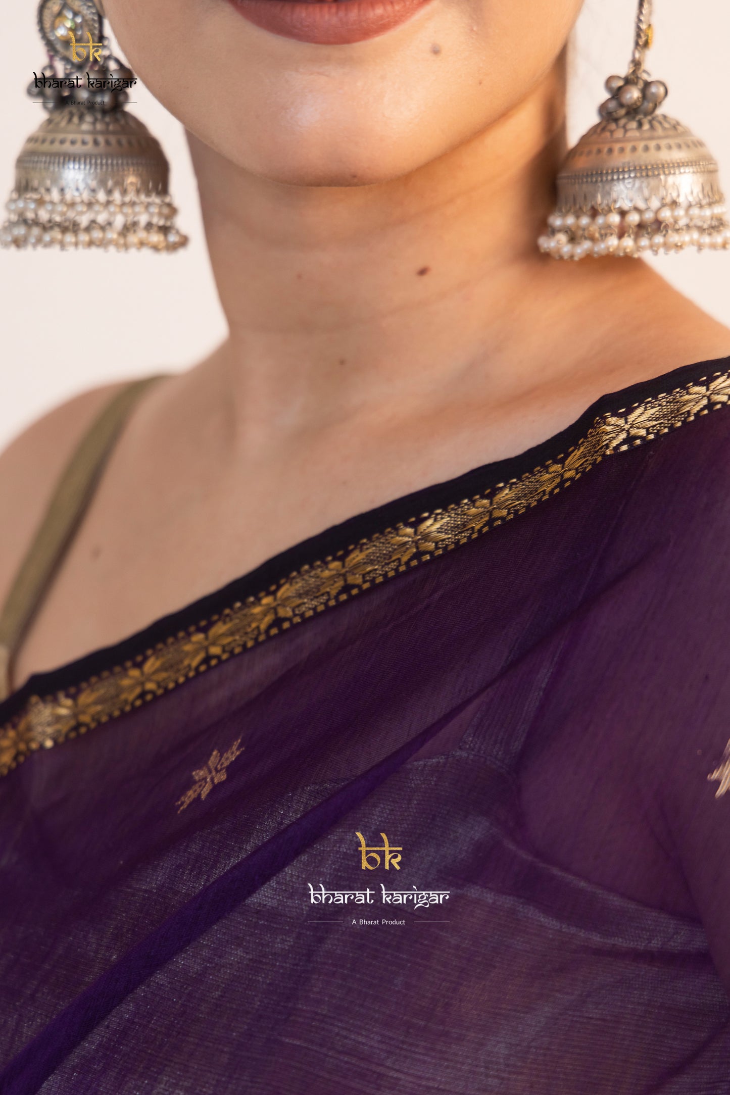 Maheshwari handloom Saree -Product code-THA008
