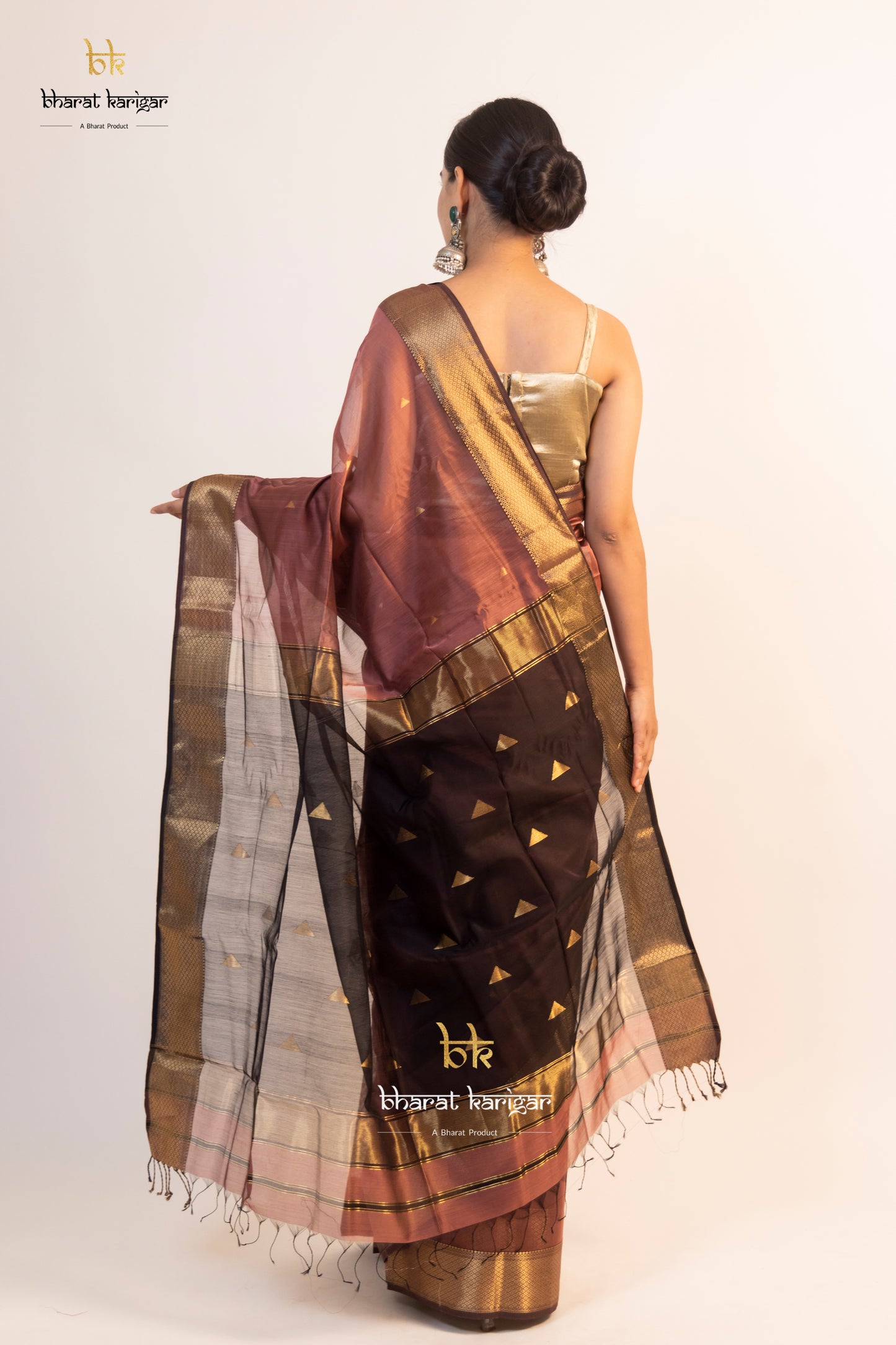 Maheshwari handloom Saree -Product code-THA006