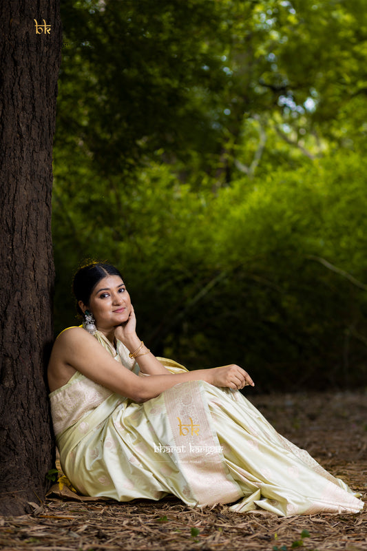 Banarasi mashru handloom Silk code-BYD068