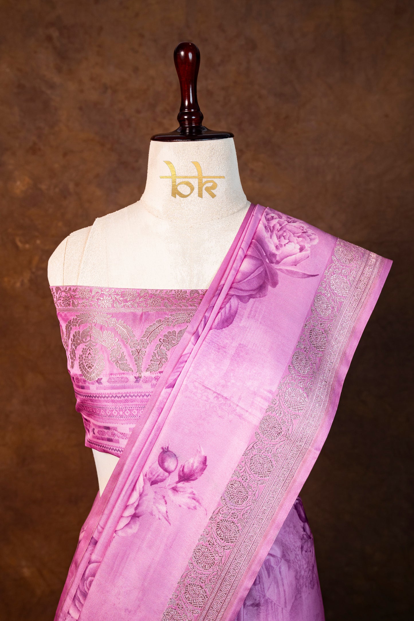 Banarasi mashru handloom Silk code-BYD012