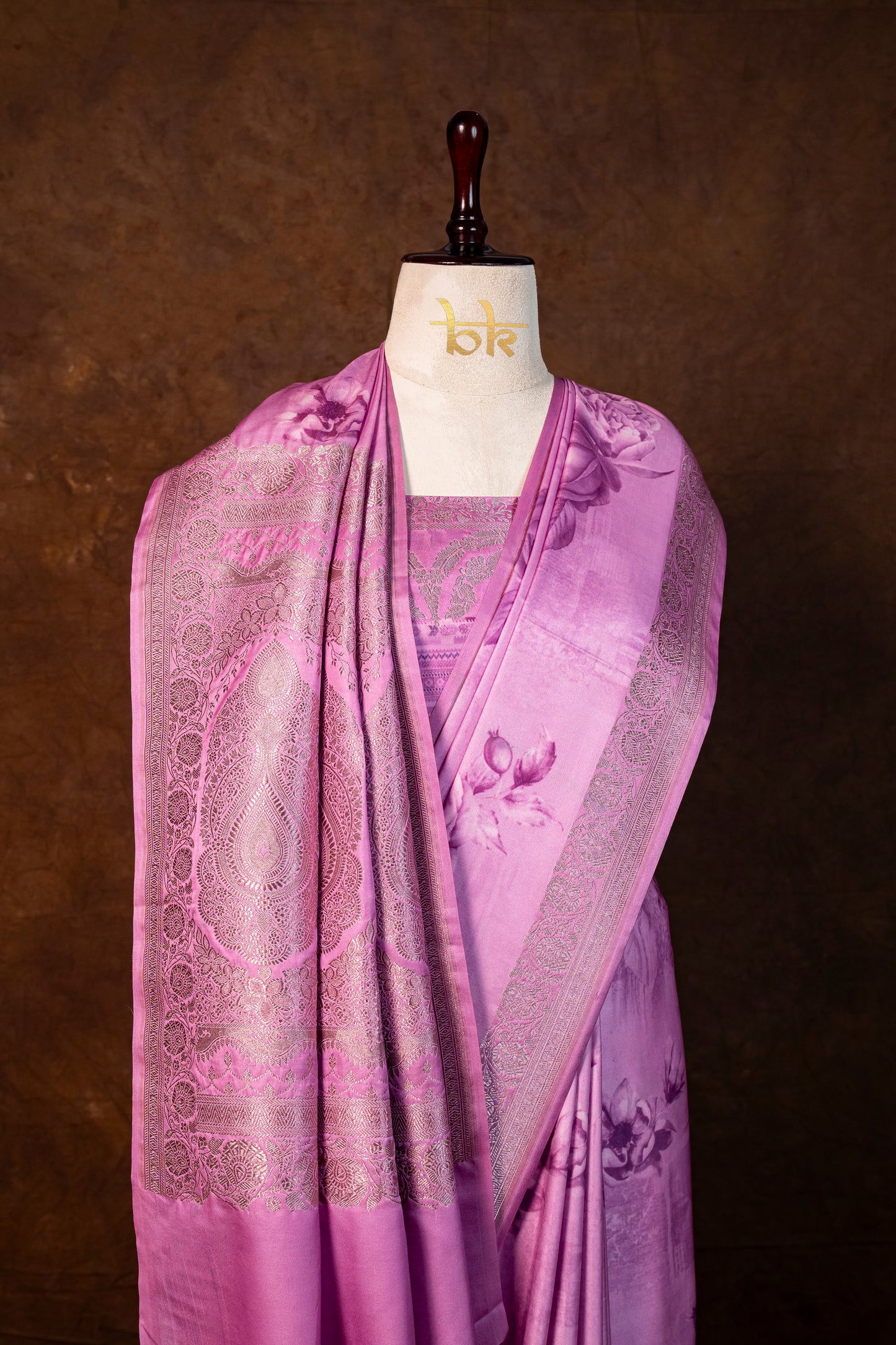 Banarasi mashru handloom Silk code-BYD012