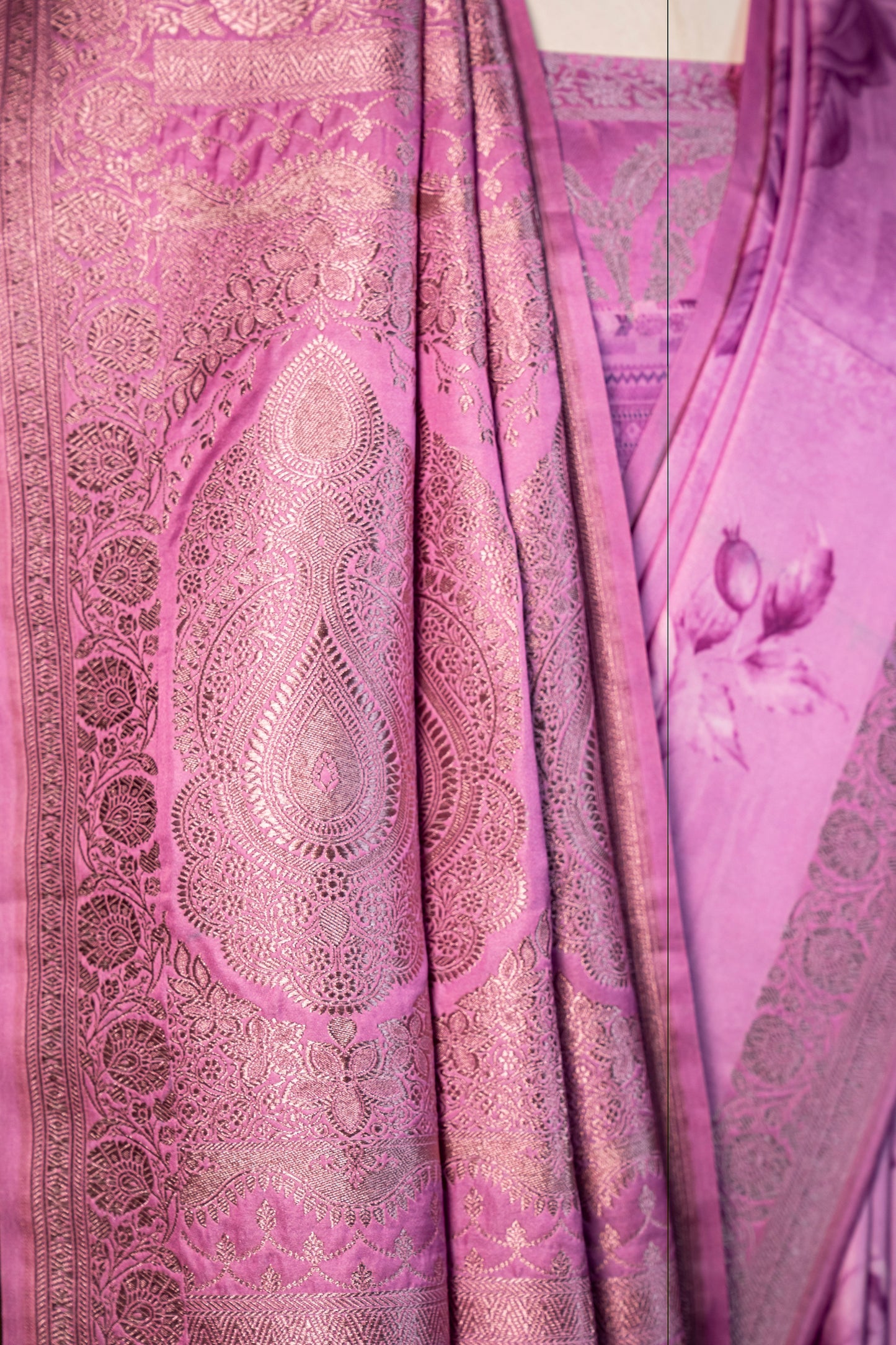 Banarasi mashru handloom Silk code-BYD012