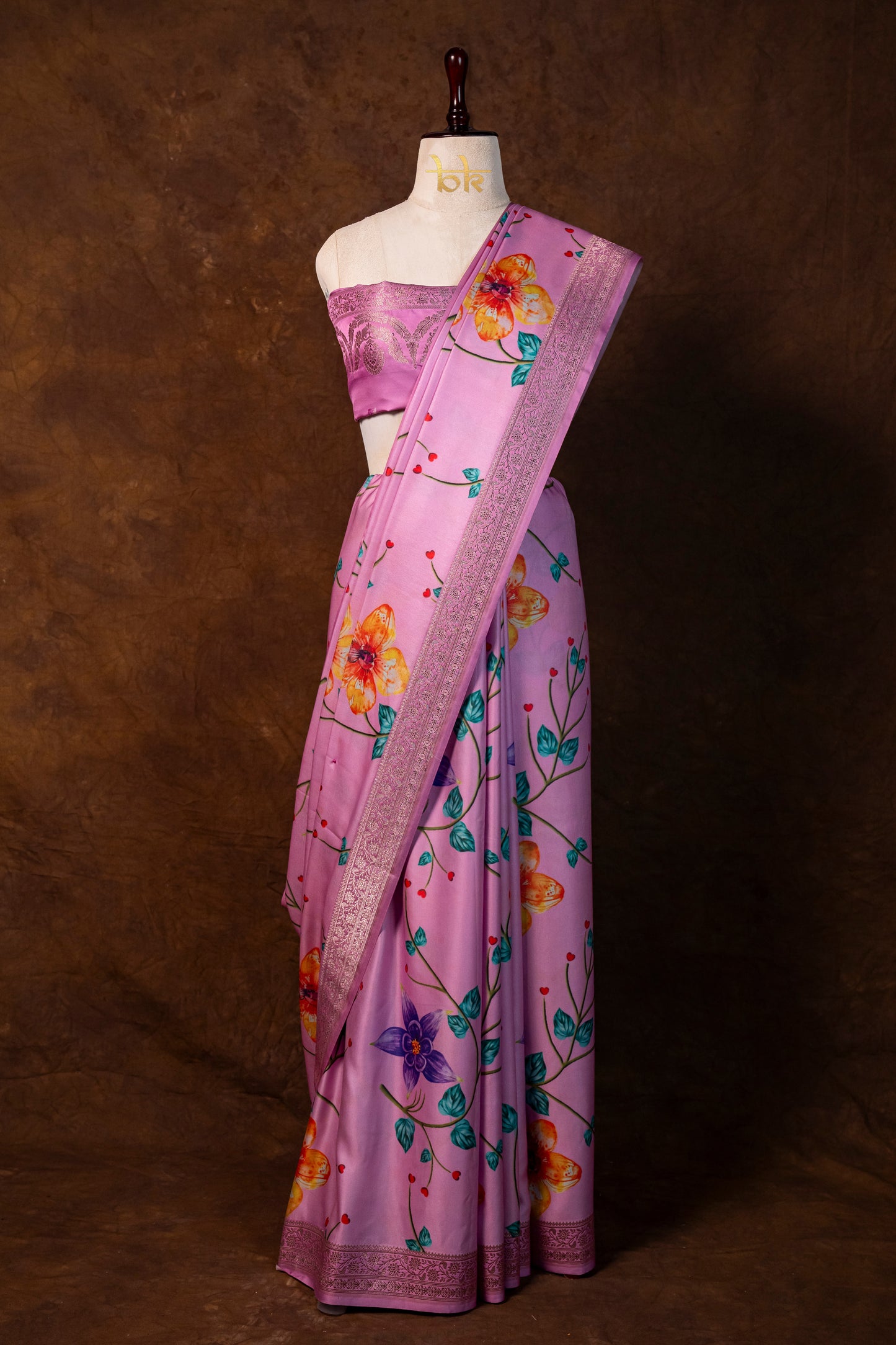 Banarasi mashru handloom Silk code-BYD014