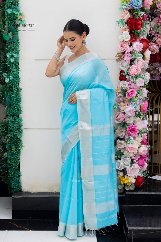 Maheshwari handloom Saree -Product code-THA035