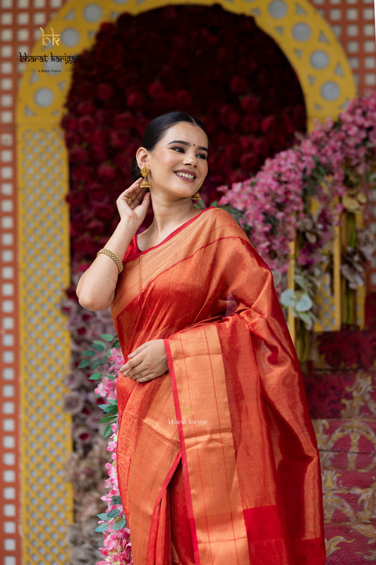 Maheshwari handloom Saree -Product code-THA037