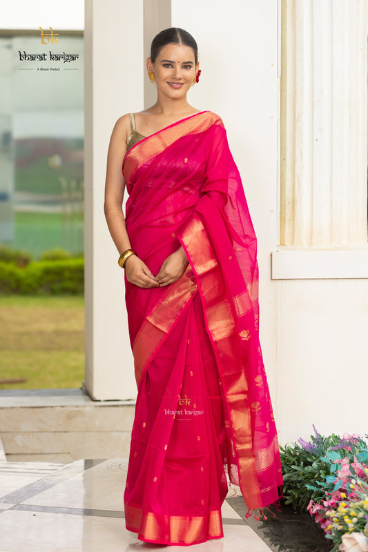 Maheshwari handloom Saree -Product code-THA052