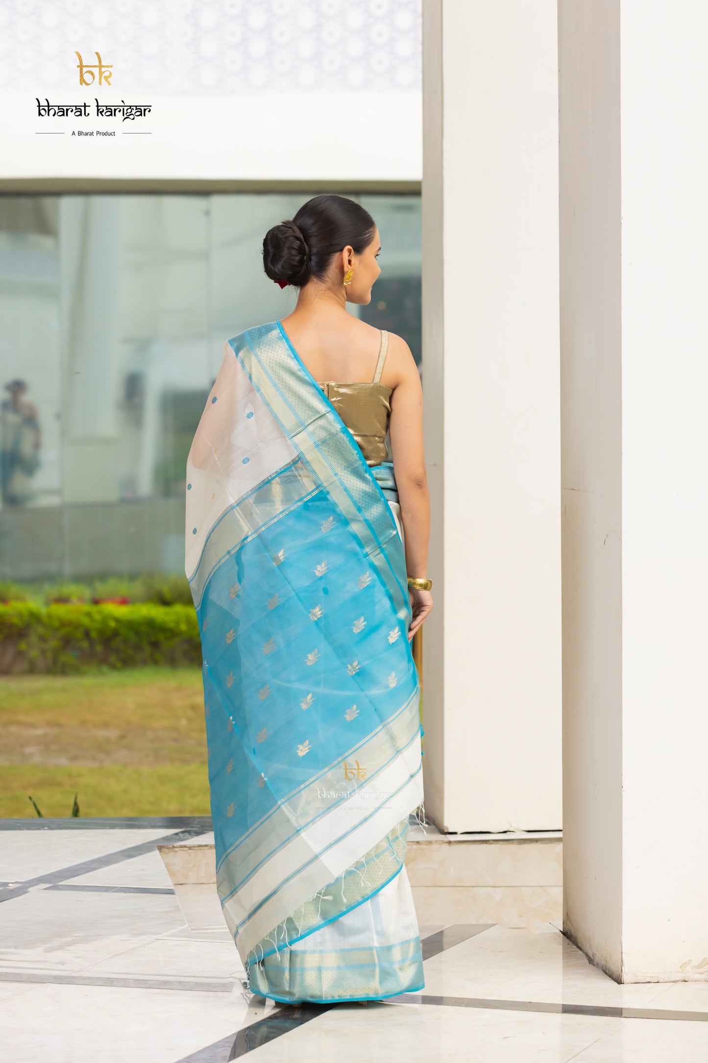 Maheshwari handloom Saree -Product code-THA055