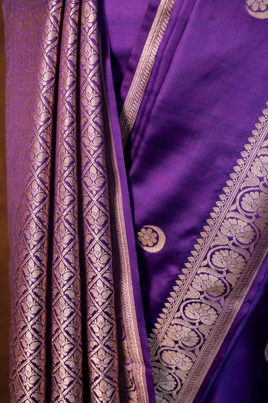 Banarasi mashru handloom Silk code-BYD019