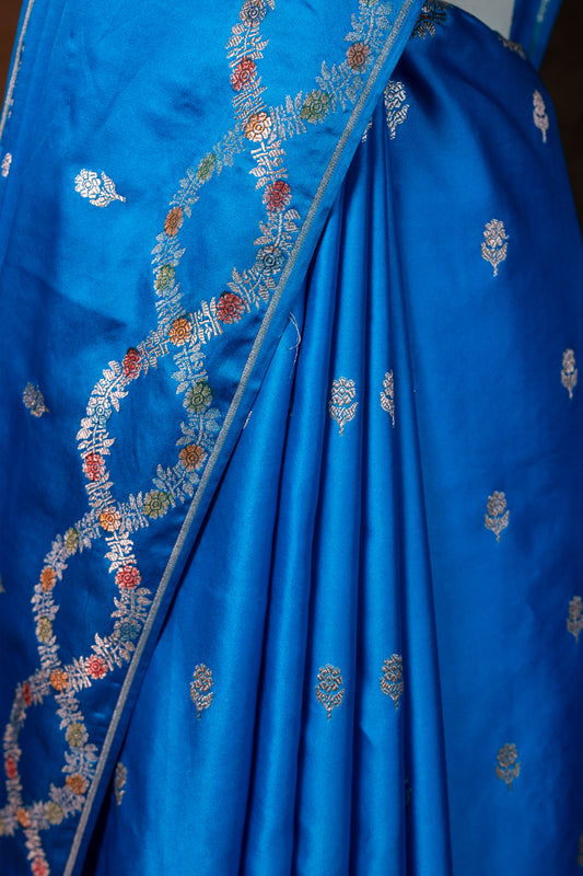 Banarasi mashru handloom Silk code-BYD021
