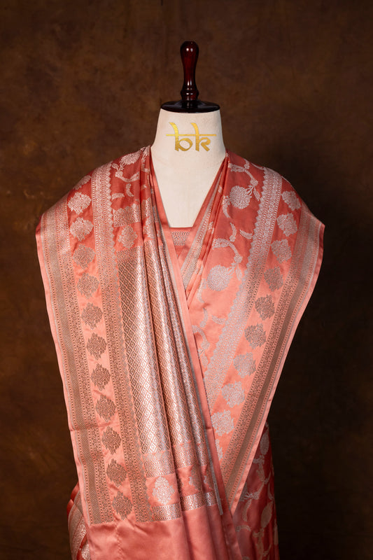 Banarasi mashru handloom Silk code-BYD030