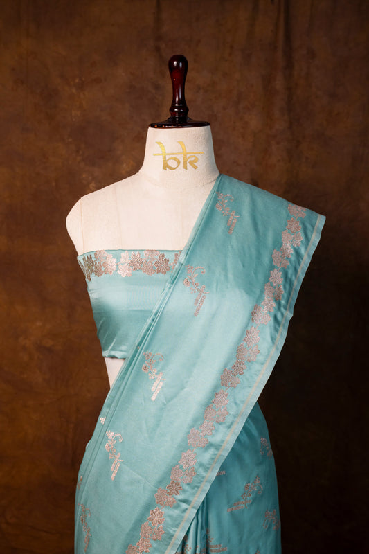 Banarasi mashru handloom Silk code-BYD007