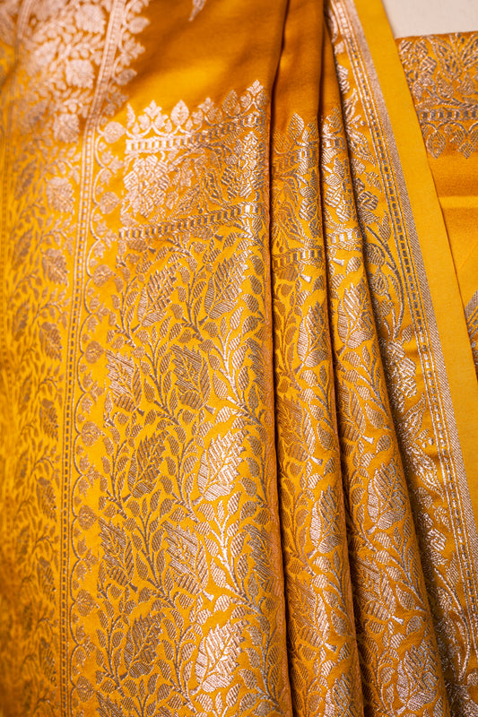 Banarasi mashru handloom Silk code-BYD034