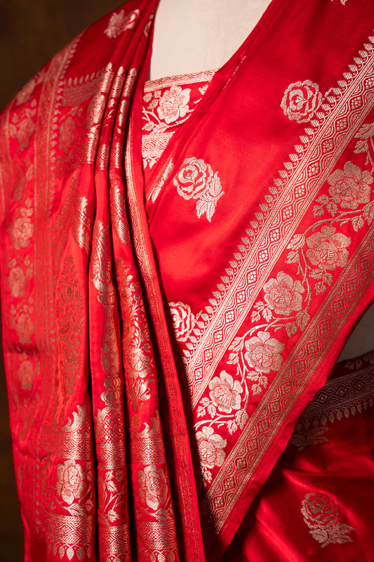 Banarasi mashru handloom Silk code-BYD038