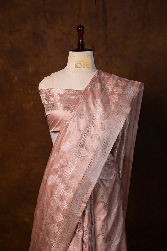 Banarasi mashru handloom Silk code-BYD040