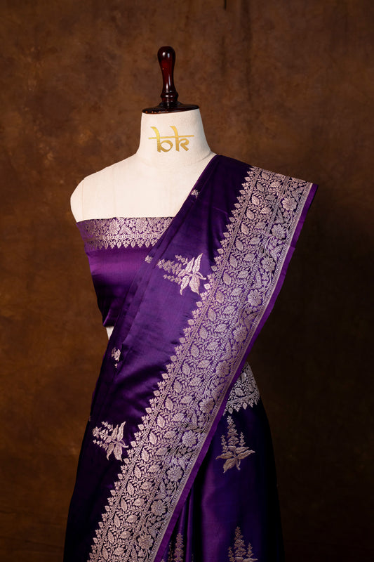 Banarasi mashru handloom Silk code-BYD042