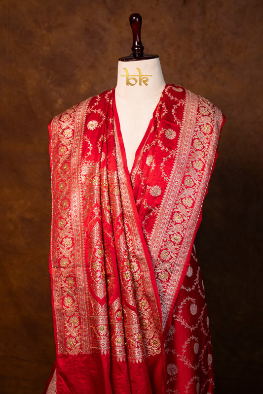 Banarasi mashru handloom Silk code-BYD004