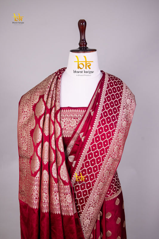 Banarasi mashru handloom Silk code-BYD091
