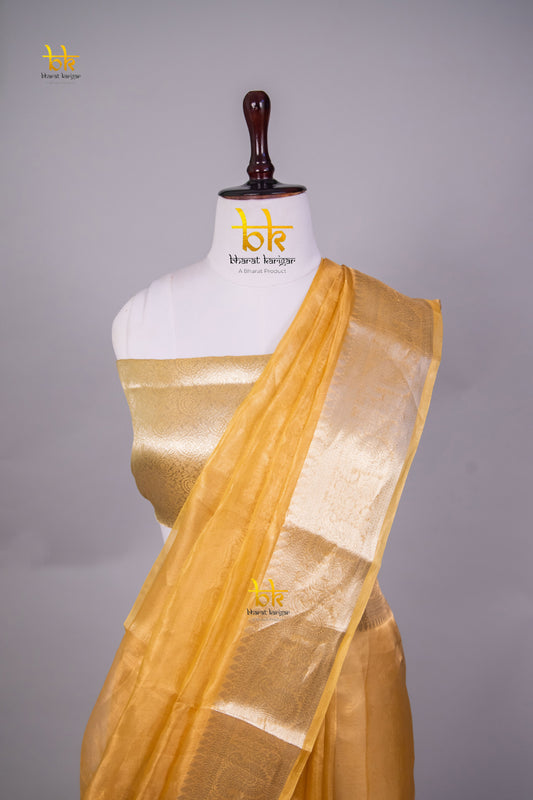 Banarasi Tissue handloom Silk Saree code-BSS06