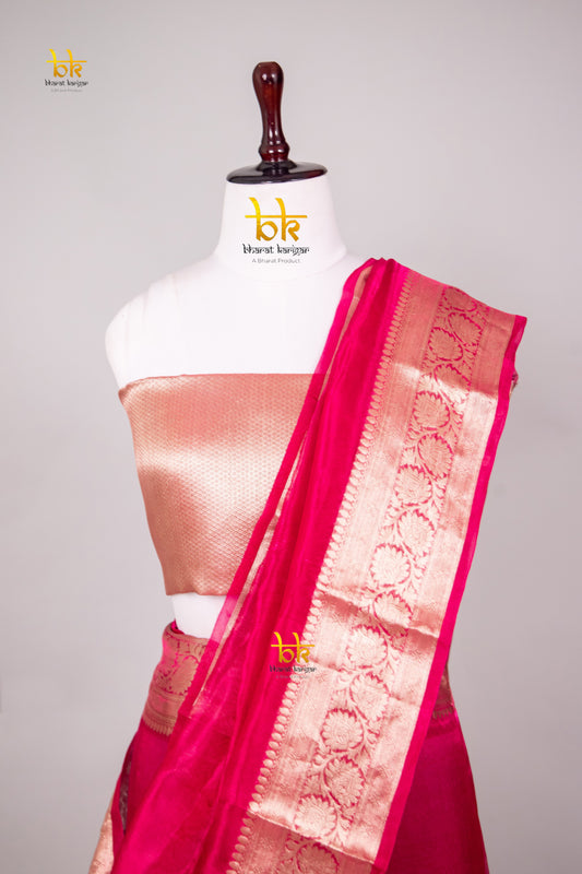 Banarasi Tissue handloom Silk Saree code-BSS12