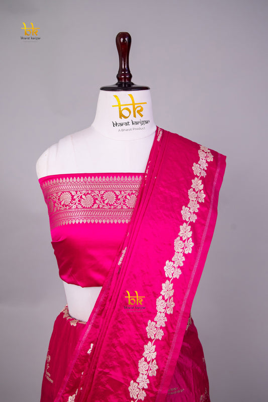 Banarasi mashru handloom Silk code-BYD111