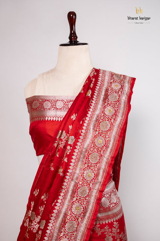 Banarasi mashru handloom Silk code-BSH03