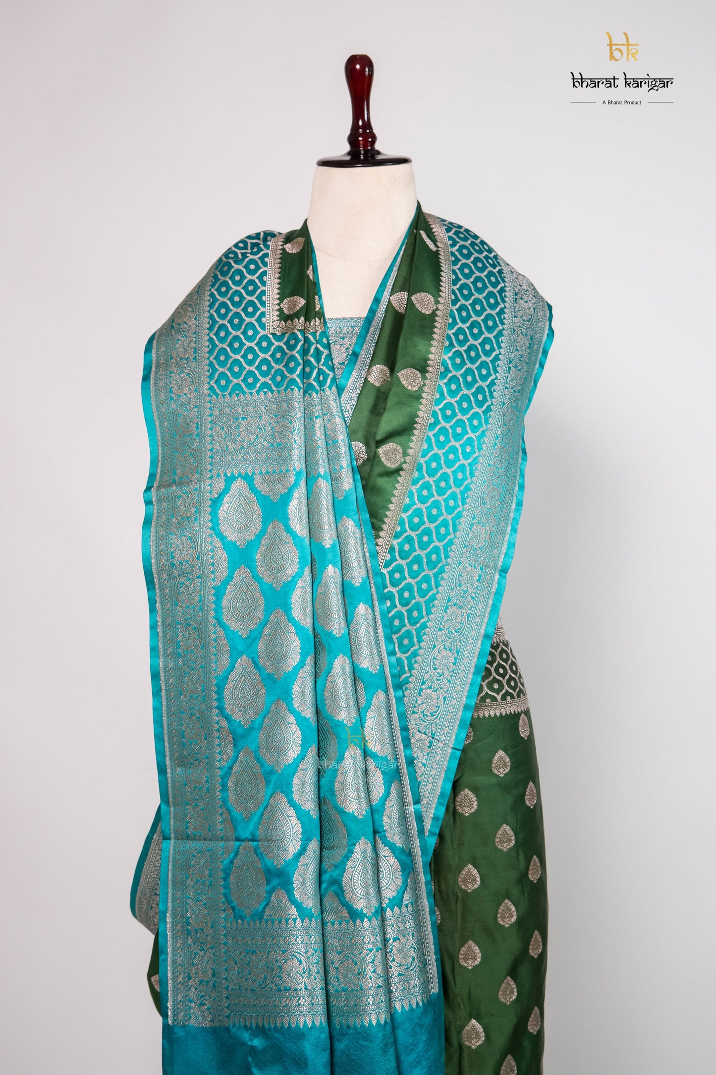 Banarasi mashru handloom Silk code-BSH20