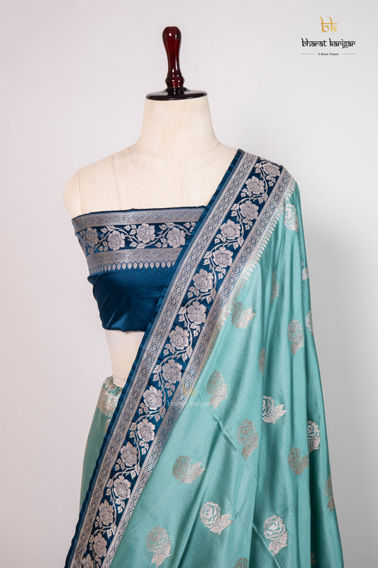 Banarasi mashru handloom Silk code-BSH27