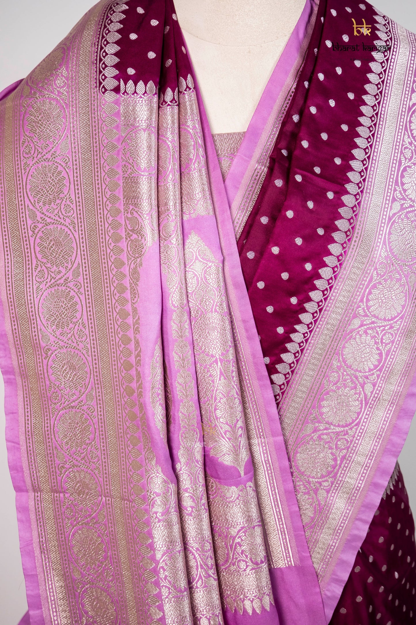 Banarasi mashru handloom Silk code-BSH29