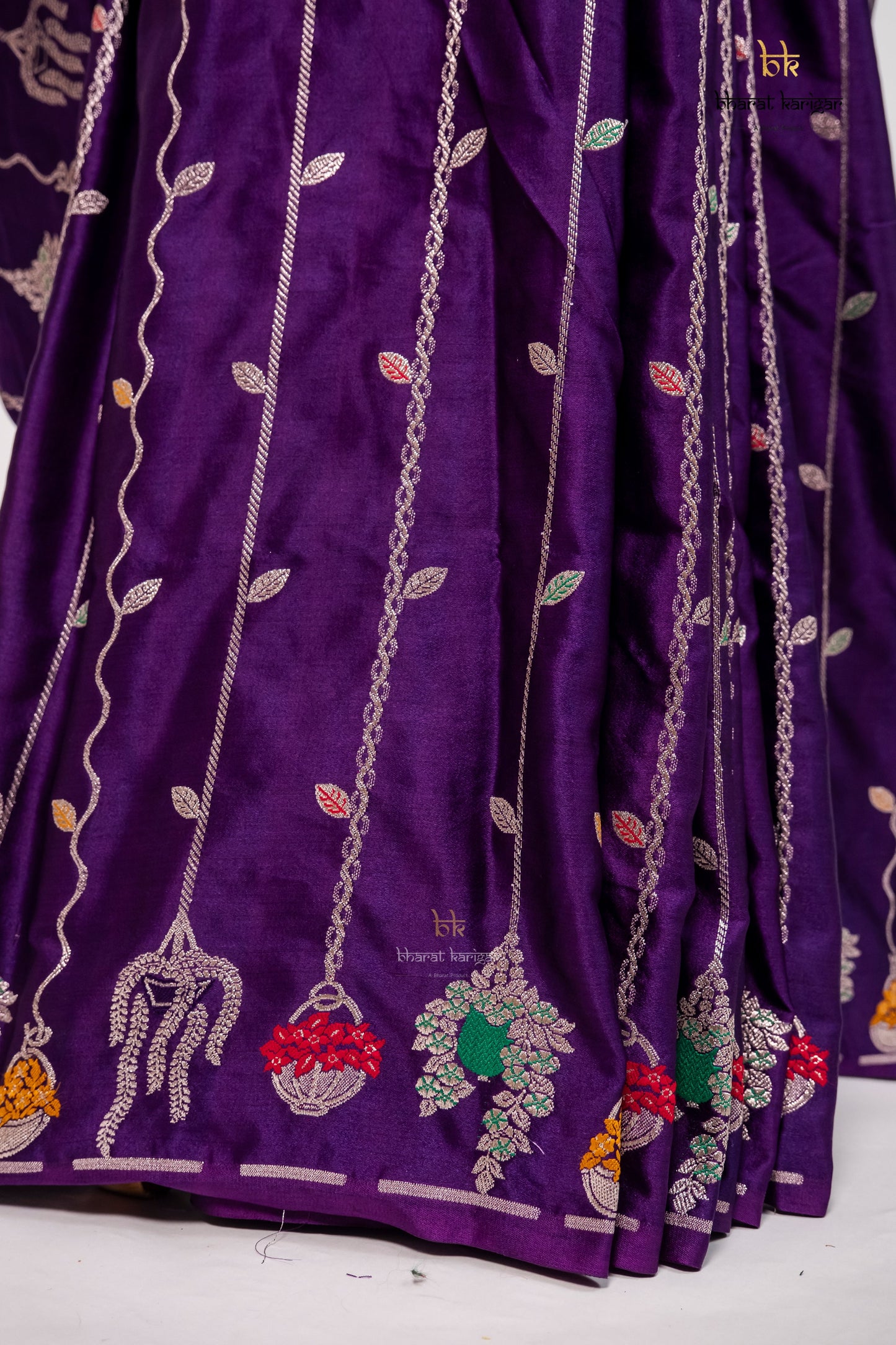 Banarasi mashru handloom Silk code-BSH34